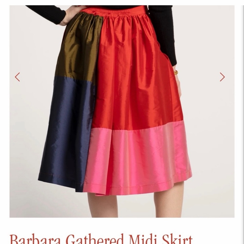 Frances Valentine Multicolor A-Line Skirt